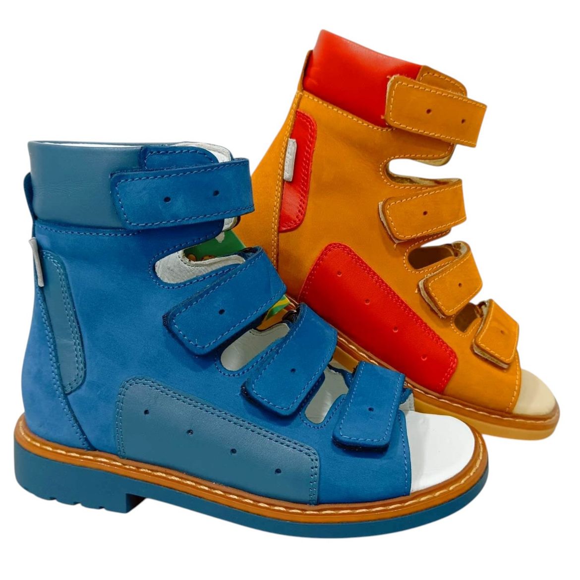 Burnu Açık Uzun Sandalet resmi